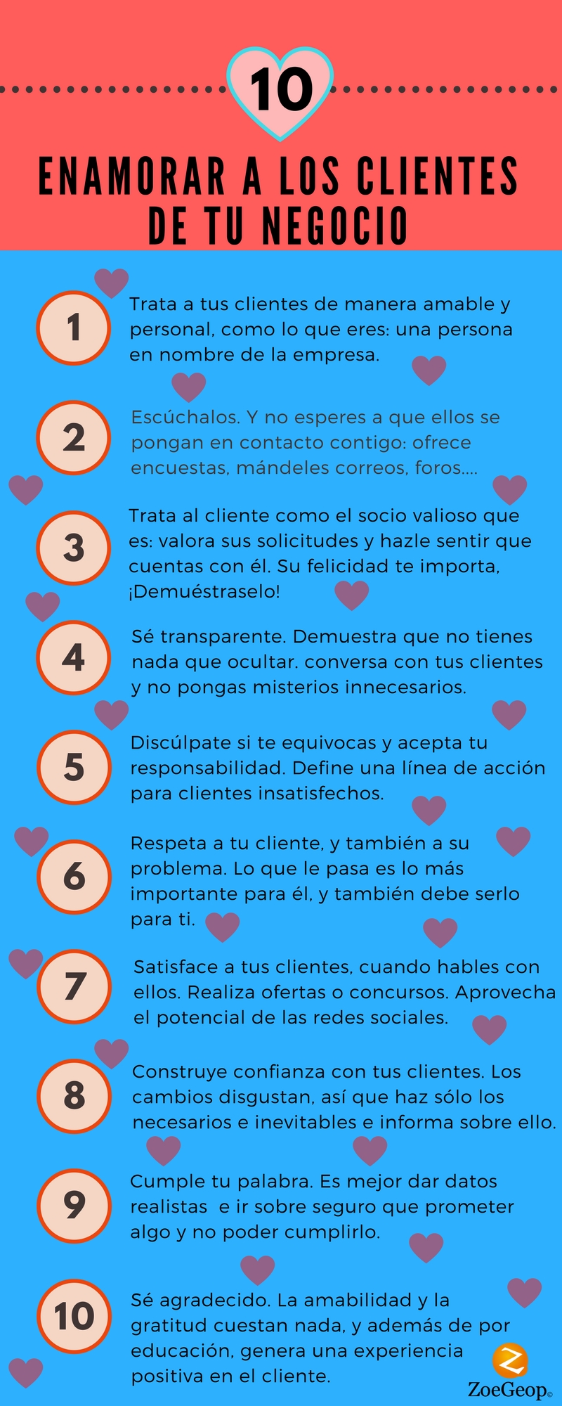 FORMAS DE ENAMORAR A LOS CLIENTES DE TU NEGOCIO