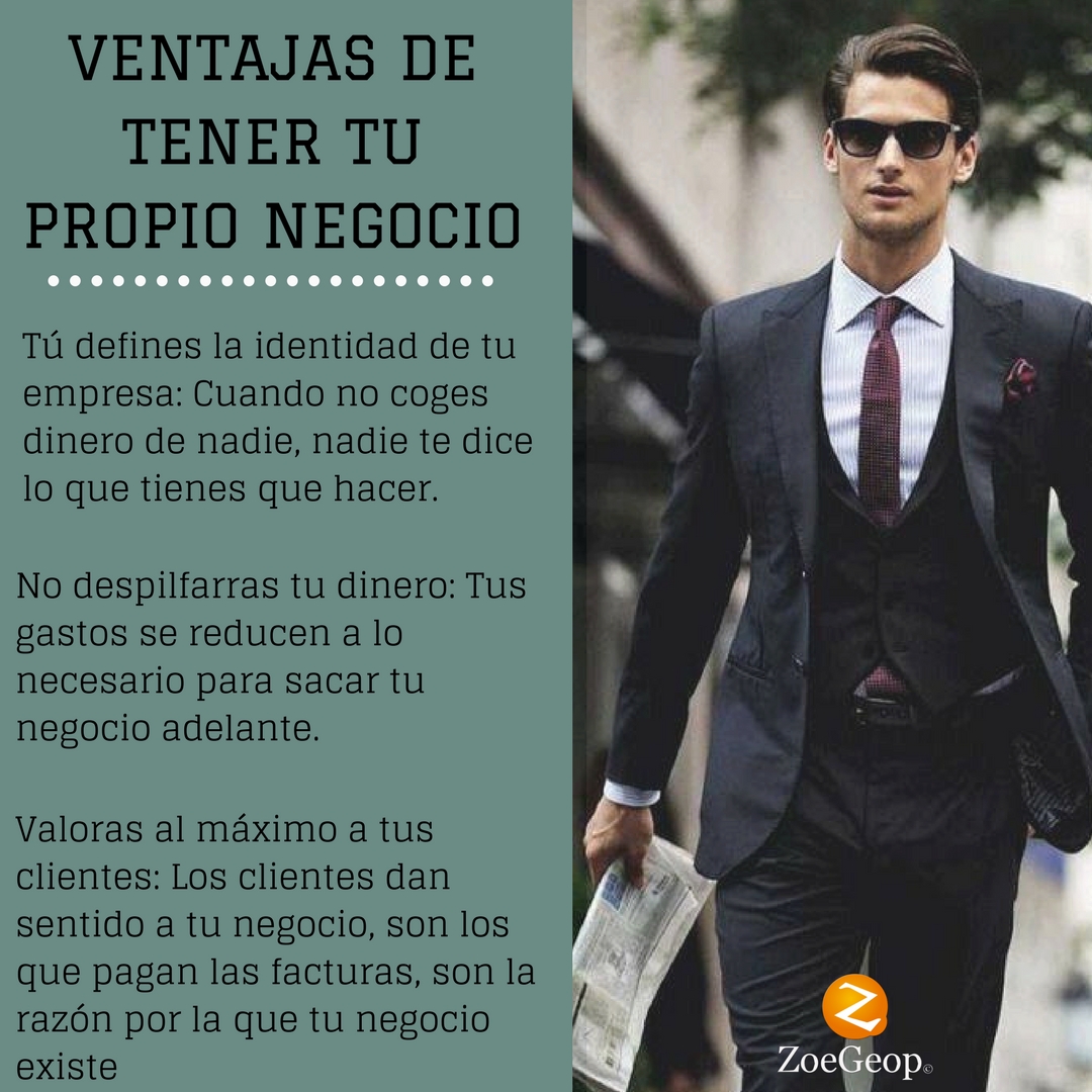 Ventajas de Tener Tu Propio Negocio!